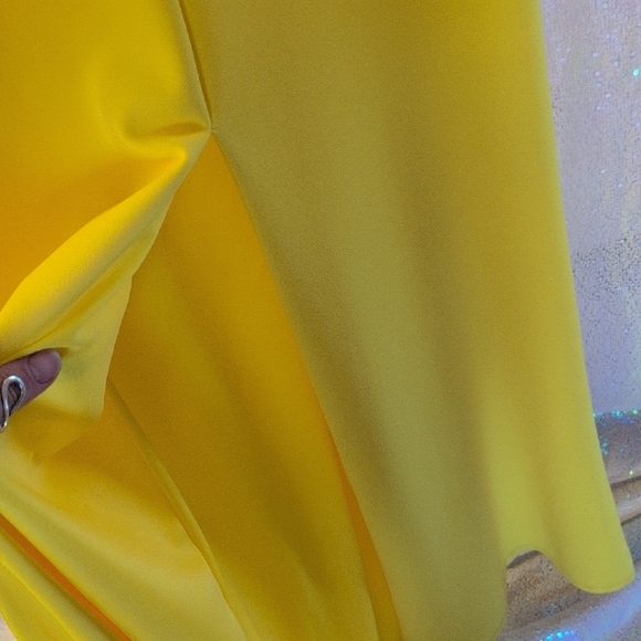 B Darlin Vibrant Yellow Dress - Picture 4 of 7